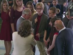 Prince Charles Visits Royal Shakespeare Company News Clip