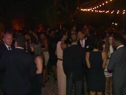 After party at Montblanc honors Quincy Jones at the Montblanc de la Culture Arts Patronage Awards Ceremony Stock Footage