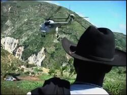 Helicopters at site of plane crash that killed 11 UN peacekeepers News Clip
