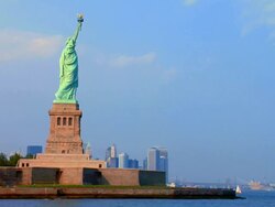 Statue of Liberty. NYC Stock Footage