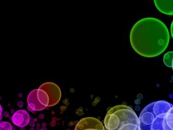 Colored bubble background Stock Footage
