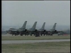 AVIANO: TAKE-OFF AS AIRSTRIKES CONTINUE News Clip