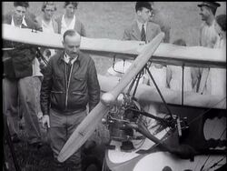 The Flying Flea. News Clip