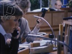 Sweden 1970s - Banking and industrial exports Stock Footage