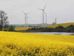 Renewable energy production Stock Footage