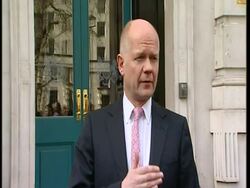 William Hague Statement on Japan Earthquake News Clip