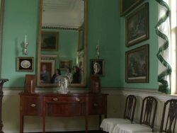 The New Room at George Washington's Mount Vernon estate Stock Footage