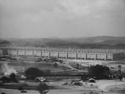 America builds atomic bomb in several secret locations Stock Footage