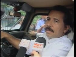 NICARAGUA: FORMER PRESIDENT DANIEL ORTEGA MEETS FOREIGN OFFICIALS News Clip