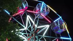 Ferris wheel 4K Stock Footage