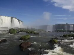 Iguazu falls, Argentina Stock Footage