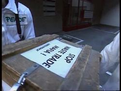 Switzerland - Greenpeace break into offices Instructional Video