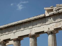 Parthenon, Acropolis, Athens, Greece Stock Footage