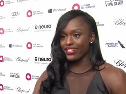 INTERVIEW - Aja Evans - Elton John AIDS Foundation Presents 22nd Annual Academy Awards Viewing Party Sponsored By Chopard, Neuro Drinks And Wells Fargo Stock Footage