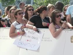 ATMOSPHERE: Arqiva British Academy Television Awards at The National Theatre on May 27, 2012 in London, England (Footage by WireImage Video/Getty Images) Stock Footage