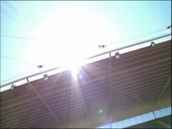 MS relay baton changing hands, Australia Stock Footage