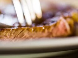 T-Bone Steak Stock Footage