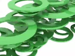 3D Abstract Rings Background Stock Footage