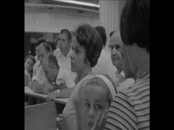 SYND 30/08/1969 RELETIVES WAIT FOR NEWS OF HI JACKED PLANE News Clip