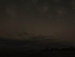 Vivid Lightning At Night - Supercell Thunderstorm Stock Footage