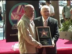 Dedication of Billy Joel's Star on Hollywood Walk of Fame Stock Footage