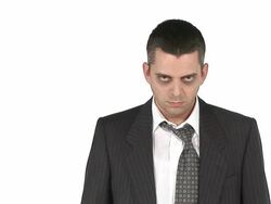 HD: Shooting Businessman Stock Footage