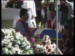 Funeral of former resistance fighter and Communist Party leader News Clip