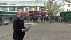 Celebrities and officials attend service celebrating the life and work of Lord Attenborough News Clip