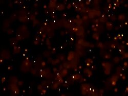 falling sparks animation Stock Footage