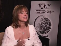INTERVIEW: Patti LuPone says it never gets old being nominated, says she was watching the news about Osama bin LadenÃ‰ Stock Footage