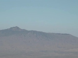 WS African savanna with mount kilimanjaro AUDIO / Amboseli, Rift Valley, Kenya  Stock Footage