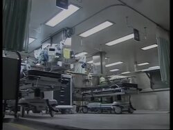 Report from on board US hospital ship ready to treat casualties News Clip