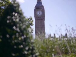 Houses of Parliament and Big Ben Exteriors News Clip