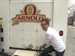 Ted Allen Launches the 'Bread Art Project' - A Hunger Relief Effort Stock Footage