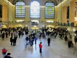 Grand Central Terminal 100th Year Anniversary Stock Footage