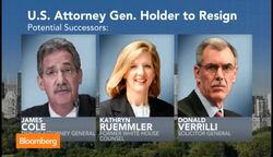 Holder Departs as Obama Faces Tougher Road With Congress News Clip