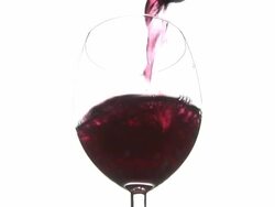 HD: Pouring Red Wine Stock Footage
