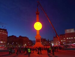 Atmosphere Public Art Installation Shines Light on Stock Footage