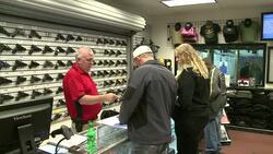 CLEAN : Gun sales soar in protest hit Ferguson News Clip