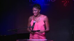 SPEECH - Remel London at MOBO Awards - Nomination Launch Stock Footage