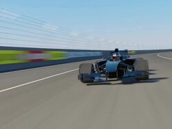 Racing Car Stock Footage