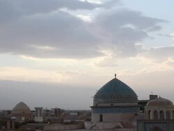 ancient city of Yazd, Iran Stock Footage