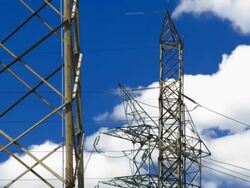 POWER LINES Stock Footage