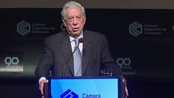 CLEAN : Vargas Llosa says Brazil democracy gangrened by corruption News Clip