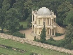 Buildings In Sanssouci Royal Park Stock Footage