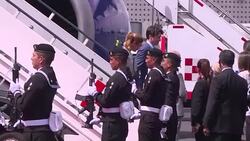 CLEAN : Canadian PM arrives in Mexico amid NAFTA negotiations News Clip