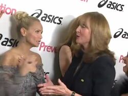 Holly Robinson Peete, Kristin Chenoweth, Rusty Robertson, Sue Schwartz at the Prevention Magazine Presents The 2nd Annual Prevention Honors Hollywood Heroes Event at West Hollywood CA. (Footage by WireImage Video/Getty Images Entertainment Video) Stock Footage