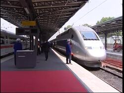 High speed train to cut times between Paris and Frankfurt News Clip