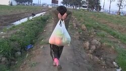 CLEAN : Migrants in Idomeni react to EU Turkey deal News Clip