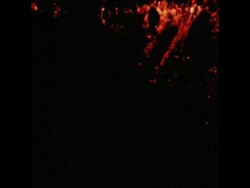 SYND 6 5 71 MOUNT ENTA ERUPTION, NIGHT SCENES OF LAVA News Clip